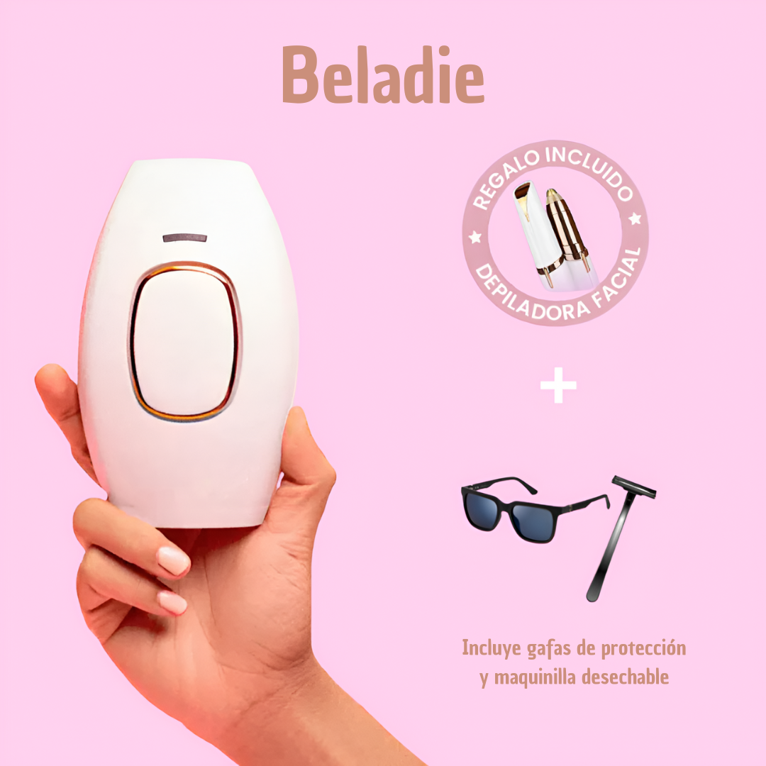 Depiladora IPL Beladie + Depiladora Facial de Regalo 🎁