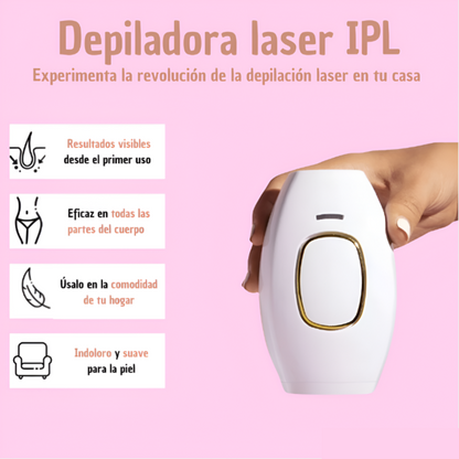 Depiladora IPL Beladie + Depiladora Facial de Regalo 🎁