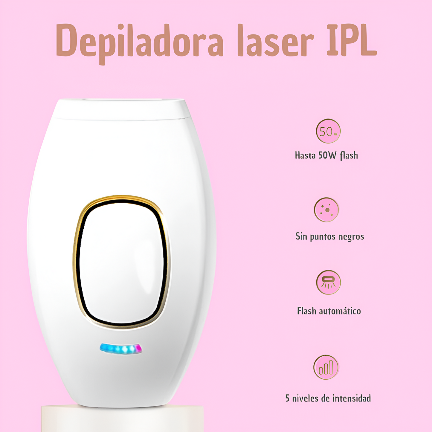 Depiladora IPL Beladie + Depiladora Facial de Regalo 🎁